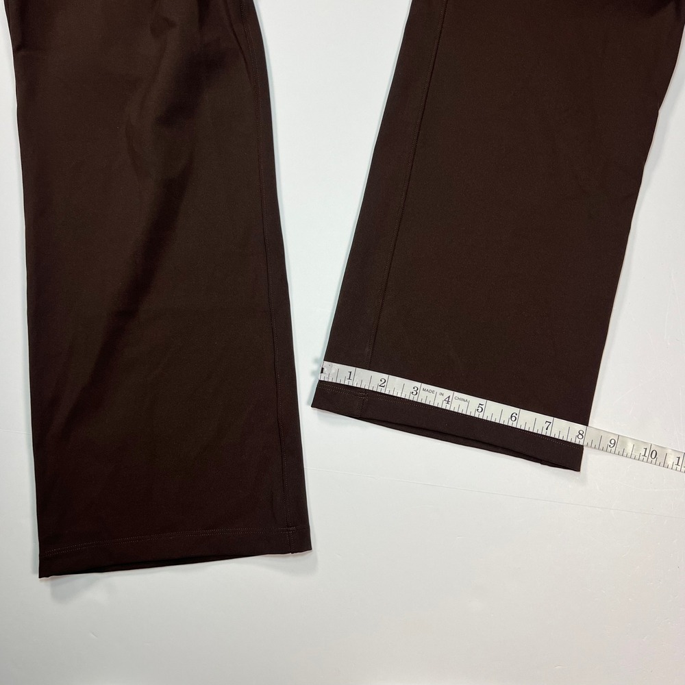 Lululemon Smooth Fit Pull-On High-Rise Cropped Pants Women 8 Java Brown LW6CA1S - Picture 7 of 10